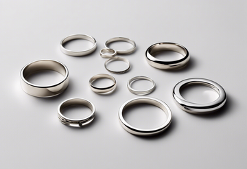 Minimalistiche zilveren ringen
